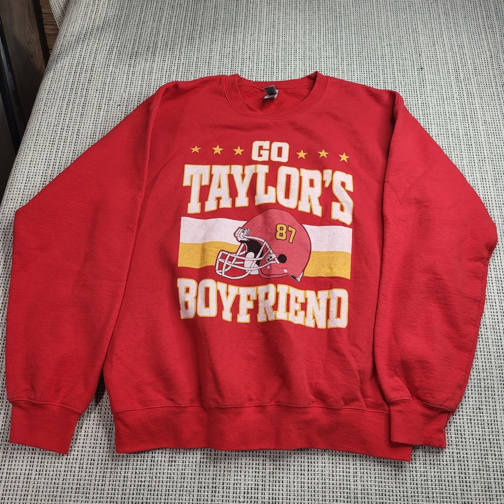 Go Taylor's (Swift) Boyfriend (Travis) Kelce 87 Football Graphic M Unisex